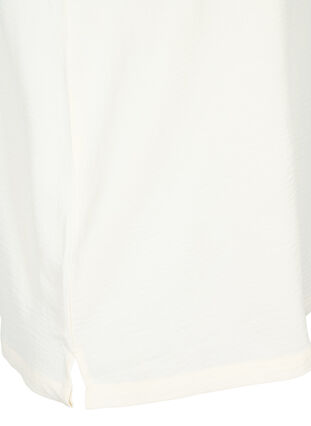Mouwloze top met kreukeffecten, Egret, Packshot image number 2