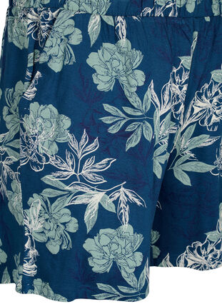 Short pyjama ample avec imprimé, Insignia Blue AOP, Packshot image number 2