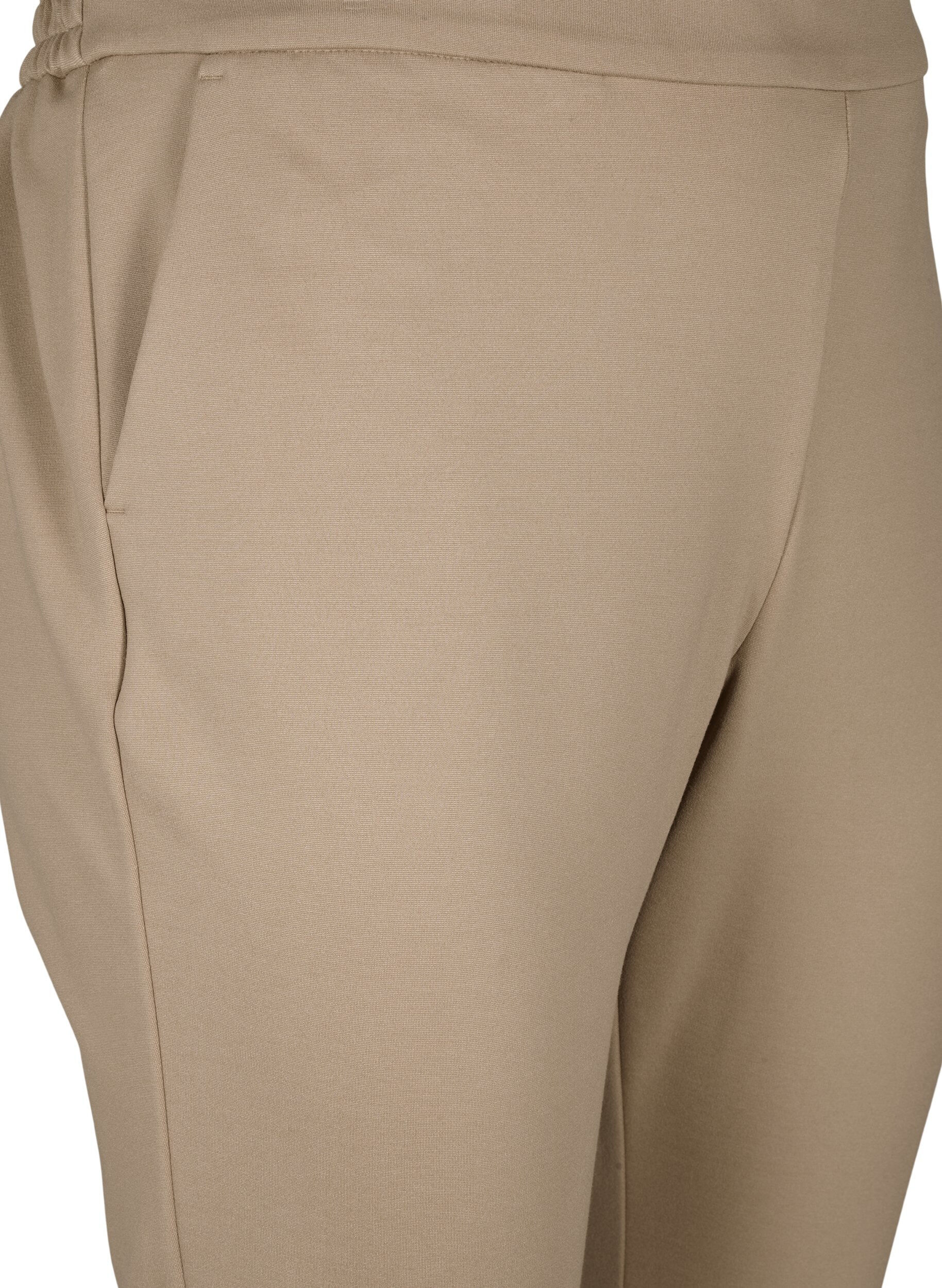 ZizziKorte broek met zakken, Beige, Packshot image number 2