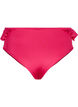 Bas de bikini à volants, Rose, Packshot image number 1