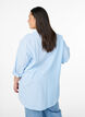 Geruite tuniek met 3/4 mouwen, Blauw, Model image number 2
