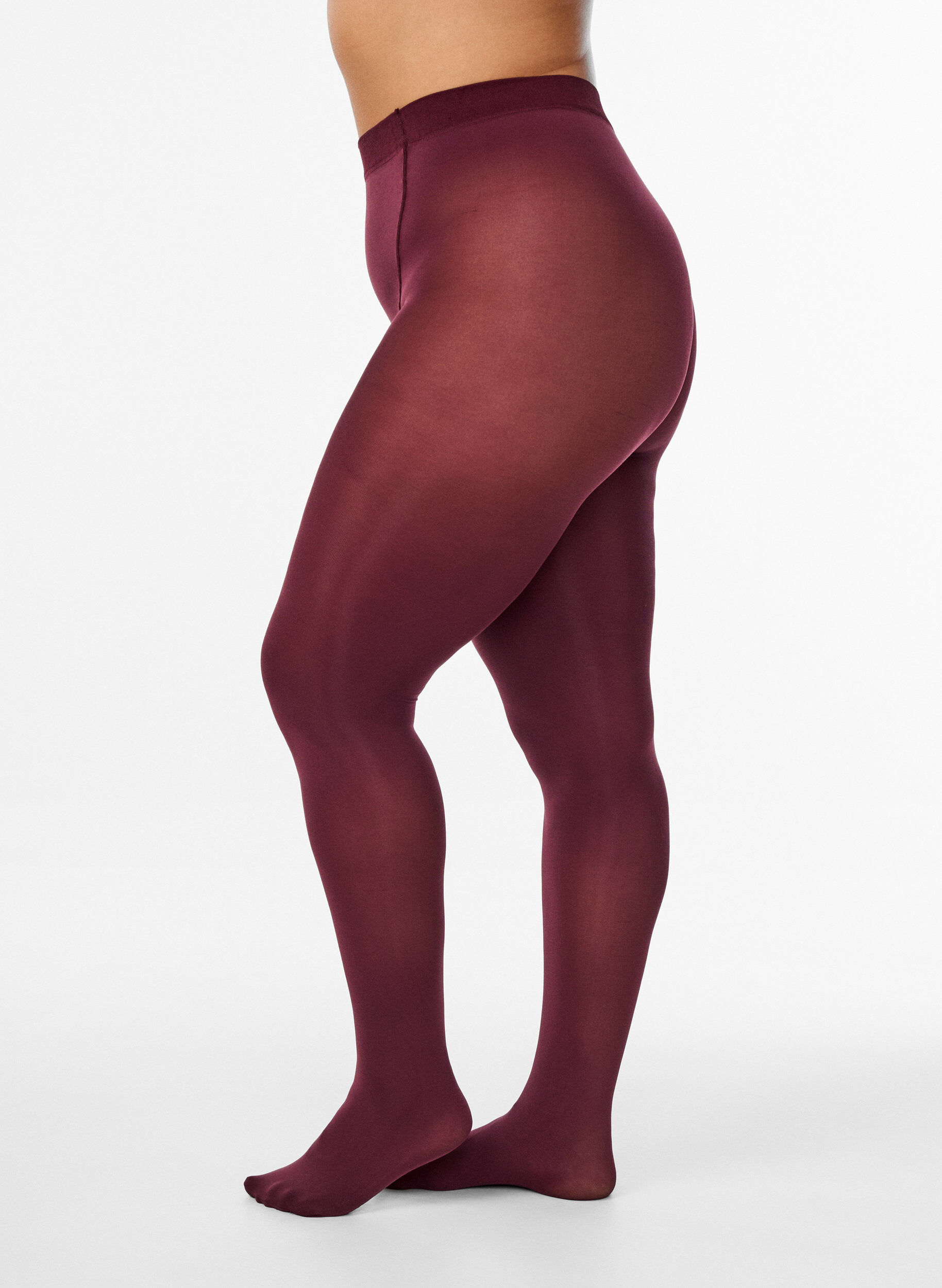 Collants 100 deniers, Bordeaux, Model