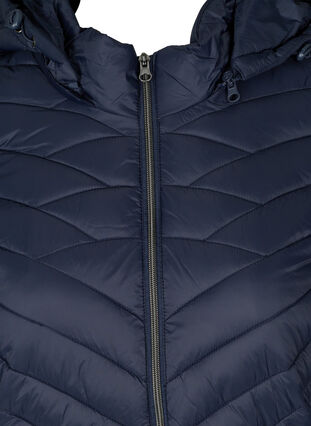 Lange lichte gewatteerde jas , Night Sky, Packshot image number 2