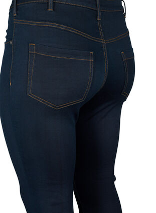 Super slim Amy jeans met hoge taille, Tobacco Un, Packshot image number 3