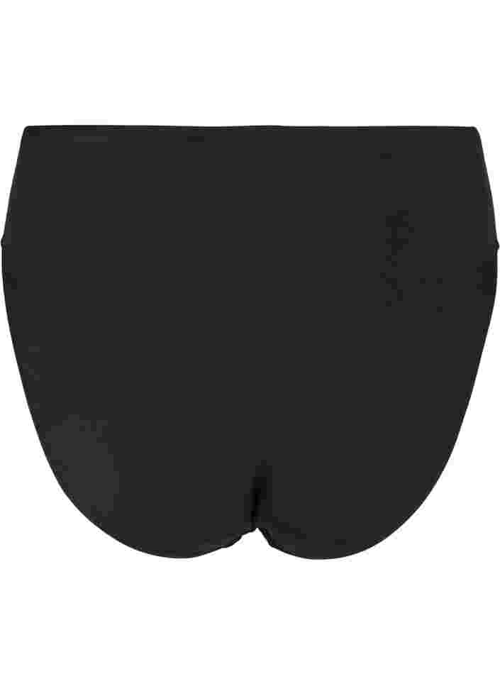 Culotte de bikini Tai à taille régulière, Black, Packshot image number 1