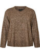 Pull col V, Marron, Packshot image number 0