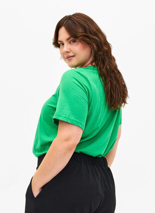 FLASH - T-shirt met ronde hals, Kelly Green, Model image number 1