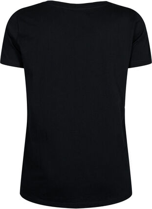 T-shirt de sport avec imprimé, Black Make It Move, Packshot image number 1