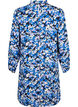 FLASH - Jurk met lange mouwen en bloemenprint, Blue Purple Flower, Packshot image number 1