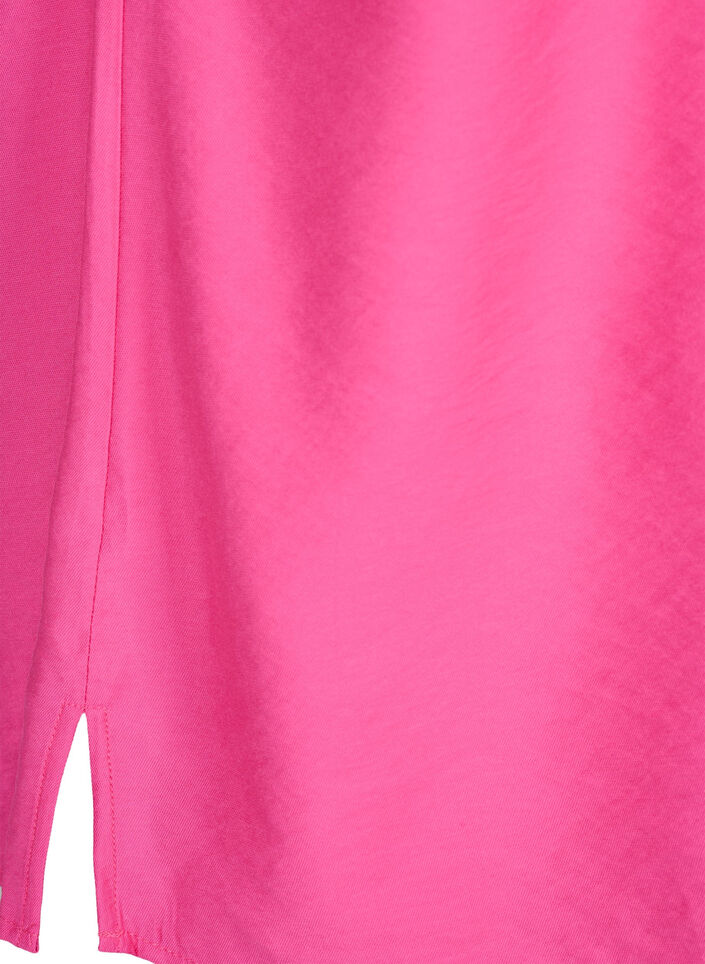 blouse à une épaule en viscose, Rose, Packshot image number 3