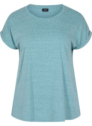 T-shirt chiné en coton, Dragonfly Melange, Packshot image number 0