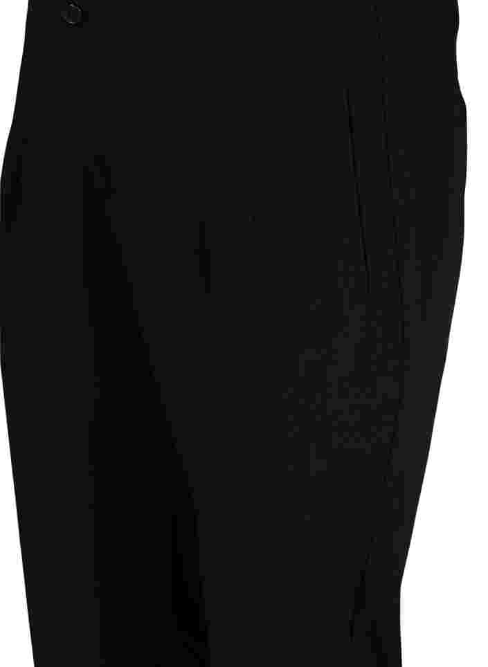 Pantalon classique taille haute, Black, Packshot image number 2