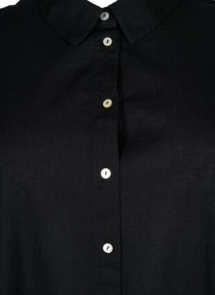 Lang shirt met korte mouwen, Black, Packshot image number 2