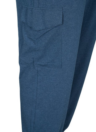 Pantalon de jogging avec poches cargo, Insignia Blue Mel. , Packshot image number 3