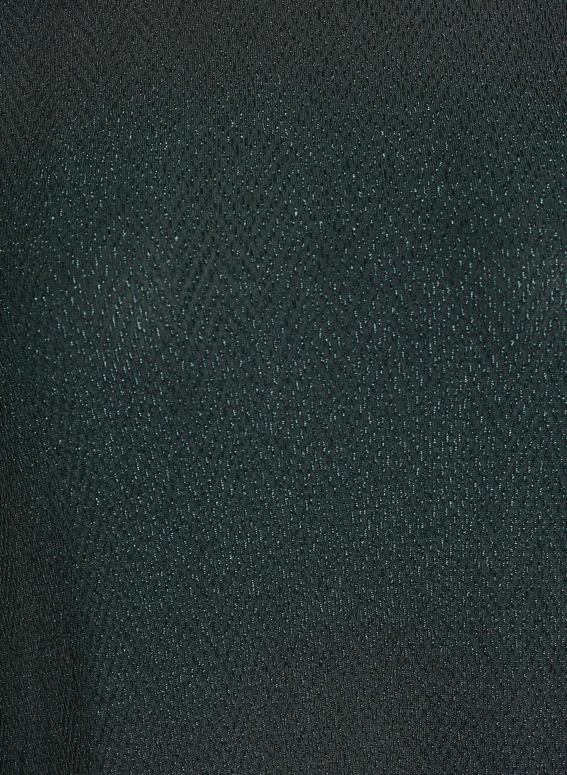 ZizziKorte jurk met glitterpatroon, Groen, Packshot image number 2