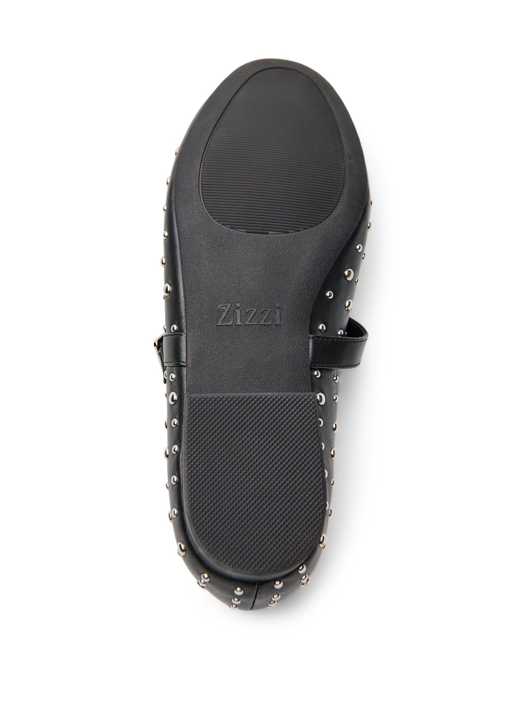 ZizziBallerina met studs, Zwart, Packshot image number 5