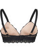 Bralette met kant en zachte vulling, Zwart, Packshot image number 1