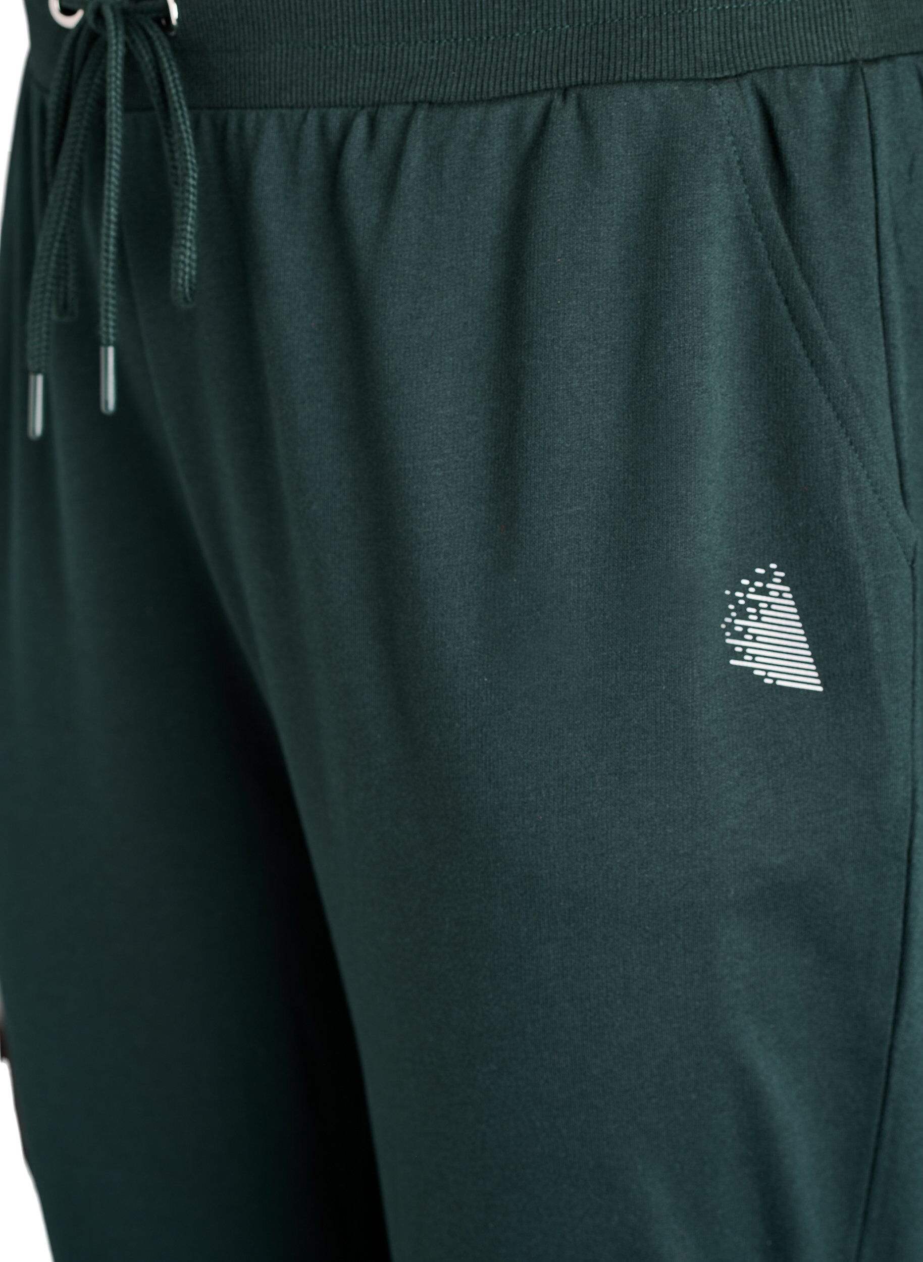 ZizziPantalon de surv&ecirc;tement ample avec poches, Vert fonc&eacute;, Packshot image number 2