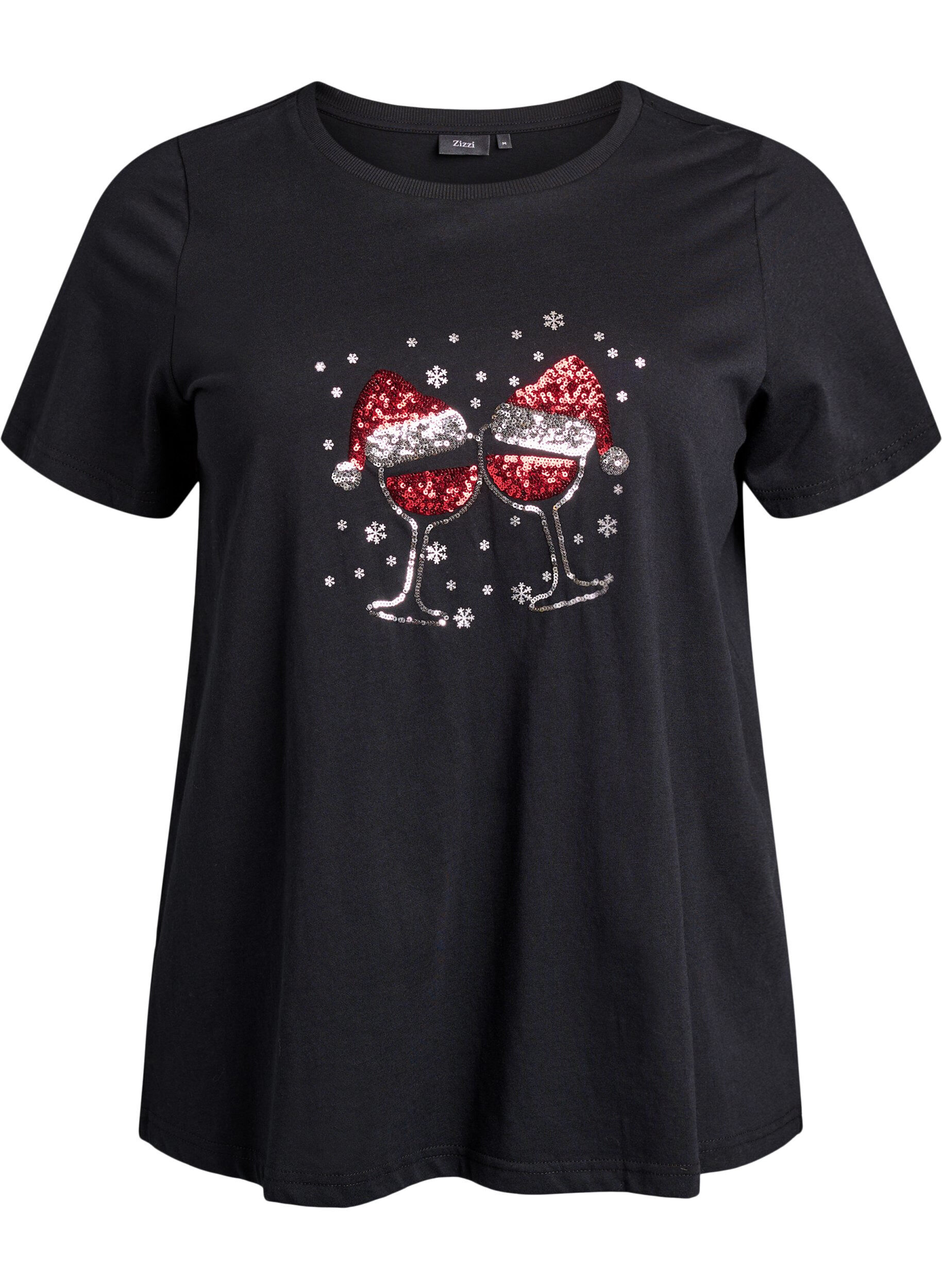 T-shirt de No&euml;l en coton bio
