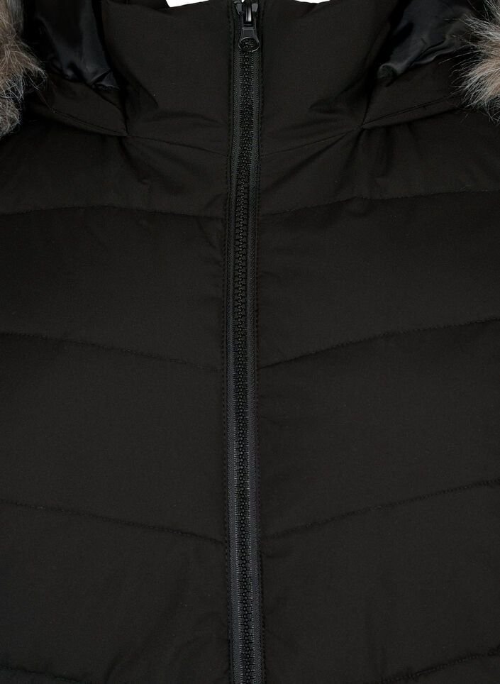 Veste courte à capuche, Noir, Packshot image number 2