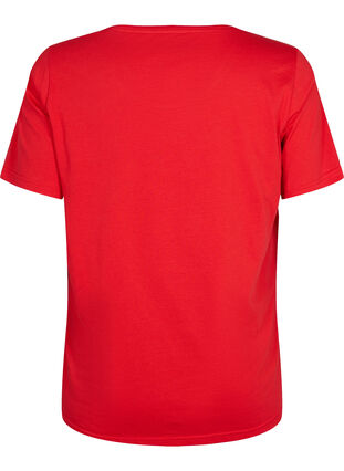 FLASH - T-shirt avec motif, High Risk Red, Packshot image number 1