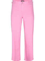 Jeans évasés à taille haute, Pink, Packshot