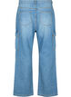 Loszittende jeans met cargozakken, Light blue, Packshot image number 1