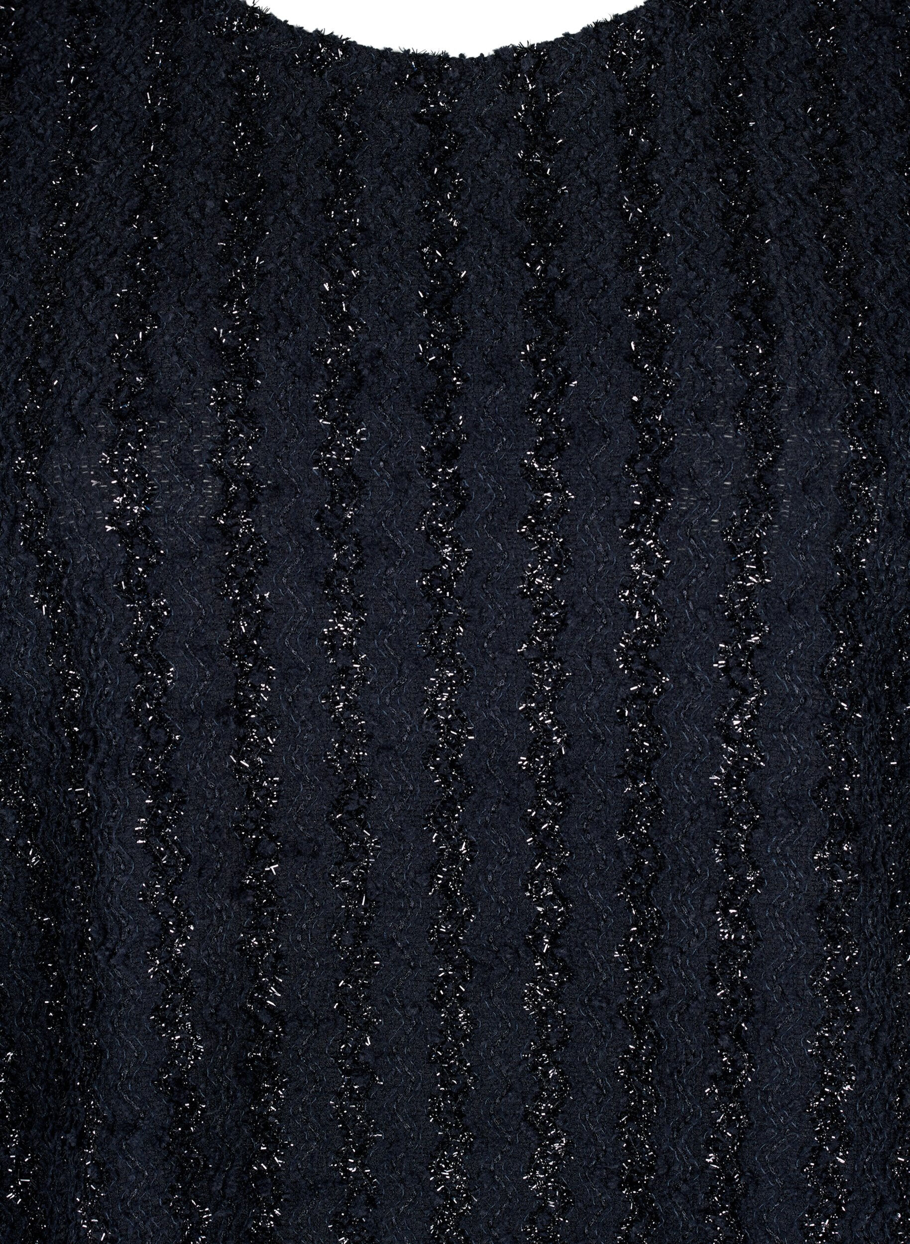 Zizzi Chemisier &agrave; structure scintillante, Noir, Packshot image number 2