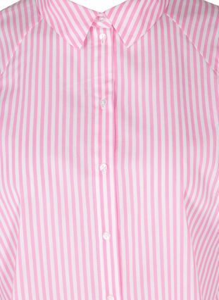 Chemise en coton à rayures, White/ Pink Stripe, Packshot image number 2