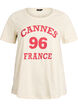 FLASH - T-shirt met print, Vanille, Packshot image number 0