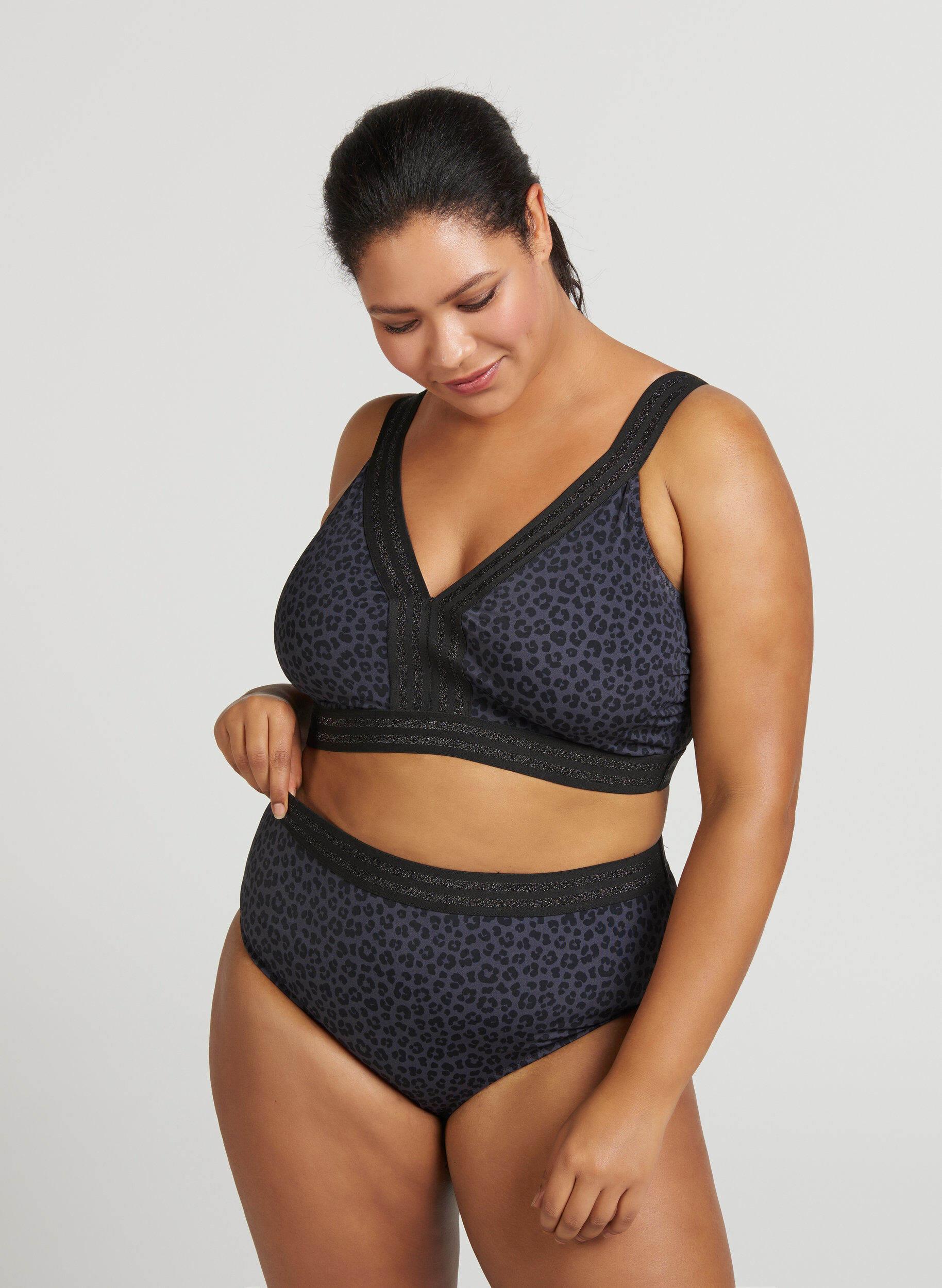 Zizzi Bas de bikini, , Model image number 0