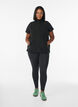 Fleece vest met zakken, Zwart, Model image number 1