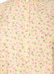 Robe courte en viscose avec volants, Jaune, Packshot image number 2