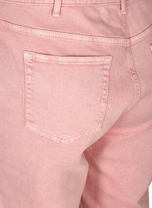 Mom fit jeans in katoen, Rose Smoke, Packshot image number 3