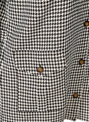 Veste en cotton à carreaux, Black Comb, Packshot image number 3