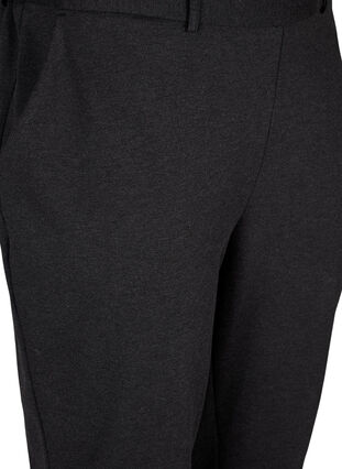 Pantalon court avec poches et  cordon de serrage réglable, Dark Grey Melange, Packshot image number 2