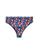 Bloemen brazilian bikini broekje, Rood, Packshot image number 1