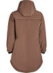 Waterafstotende softshell-jas met gewatteerde voering, Bruin, Packshot image number 1