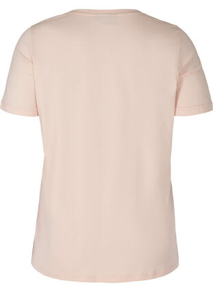 T-shirt en coton à manches courtes avec imprimé, Rose Smoke CALIFORN, Packshot image number 1