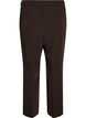 Pantalon de tailleur taille haute avec plis marqu&eacute;s, Marron, Packshot image number 1