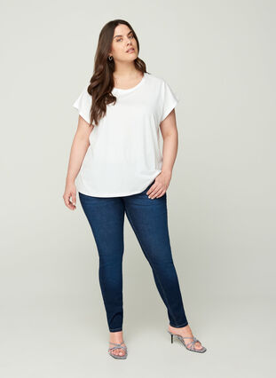 	 T-shirt basique, Bright White, Model image number 2