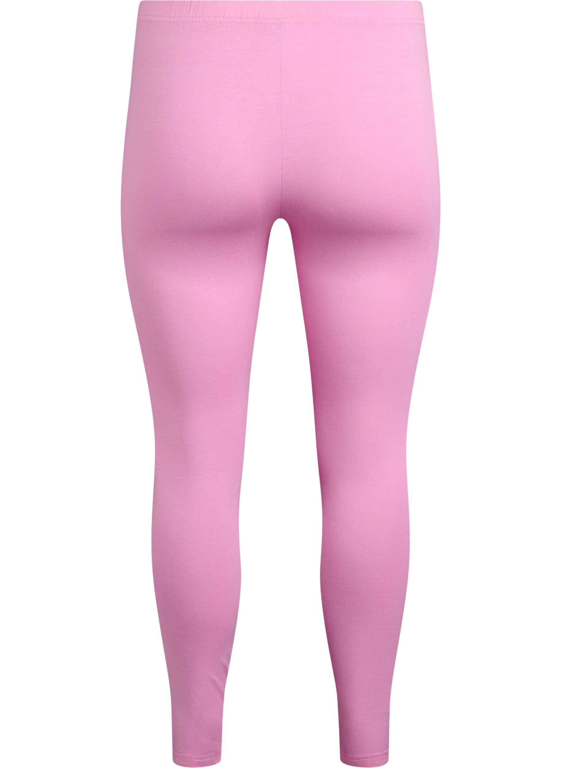 Zizzi Leggings basiques en viscose, Rose, Packshot image number 1