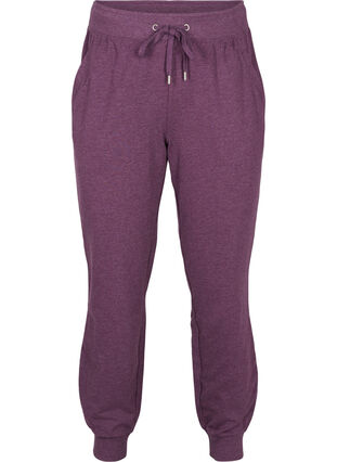 Pantalon de jogging ample avec poches, Blackberry Wine, Packshot image number 0