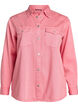 Chemise en jean avec poches de poitrine, Rose, Packshot image number 0