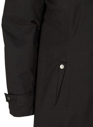 Veste avec poches et capuche, Black, Packshot image number 3