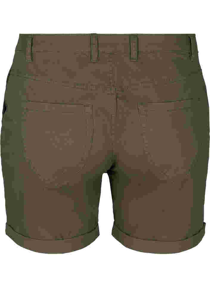 Short en coton avec poches, Tarmac, Packshot image number 1