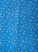Strap top in viscose, Blauw, Packshot image number 2