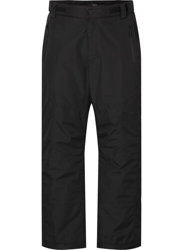 Pantalon de ski avec taille réglable, Black, Packshot image number 0