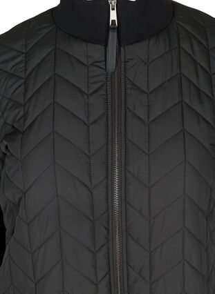 Veste légère matelassée avec poches, Black, Packshot image number 2