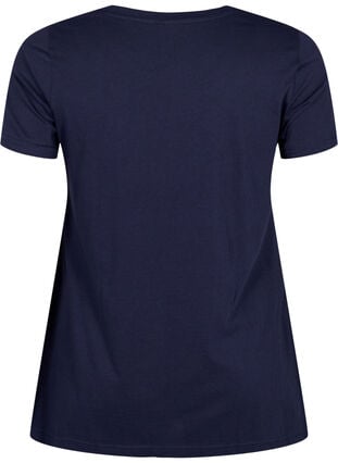 Katoenen t-shirt met korte mouwen, Night Sky LOVE, Packshot image number 1